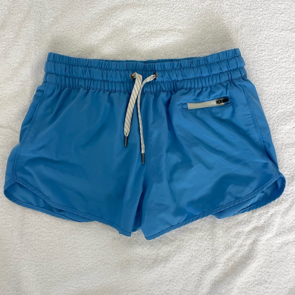 Vuori Blue Athletic Shorts Lightweight Quick-Drying